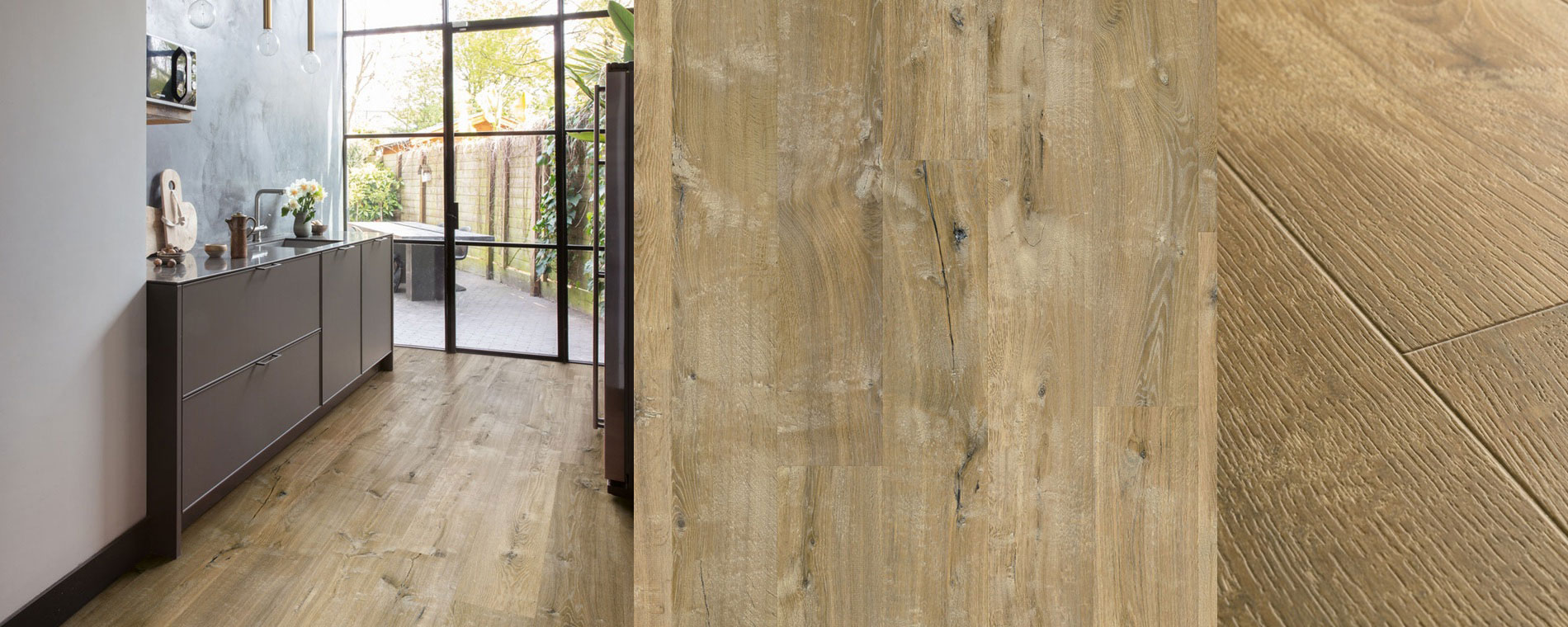 Rye oak laminate flooring in a modern Edinburgh living room