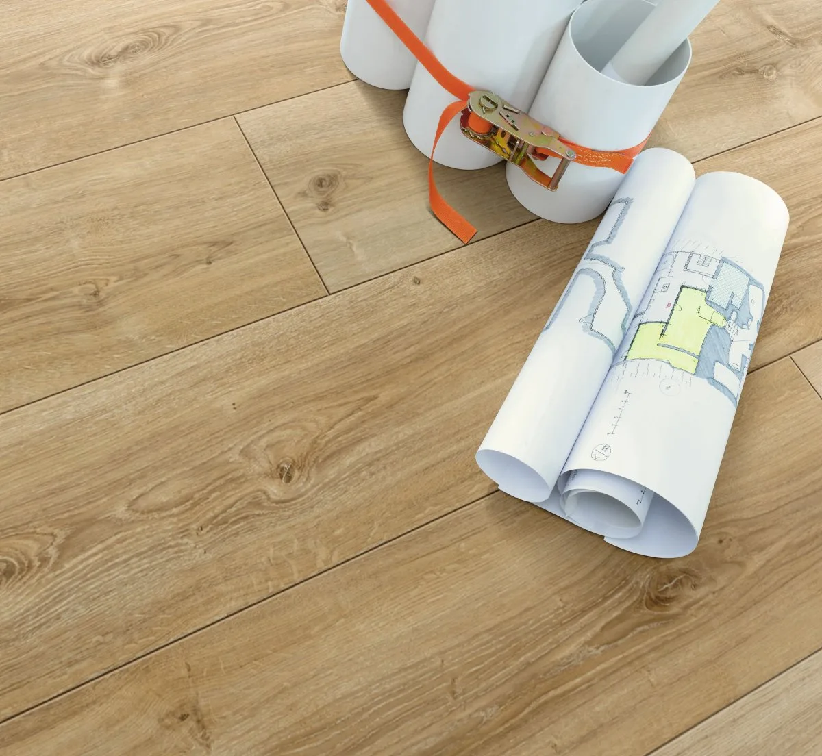 Oak Nova Light-limed Trendtime 6 laminate flooring