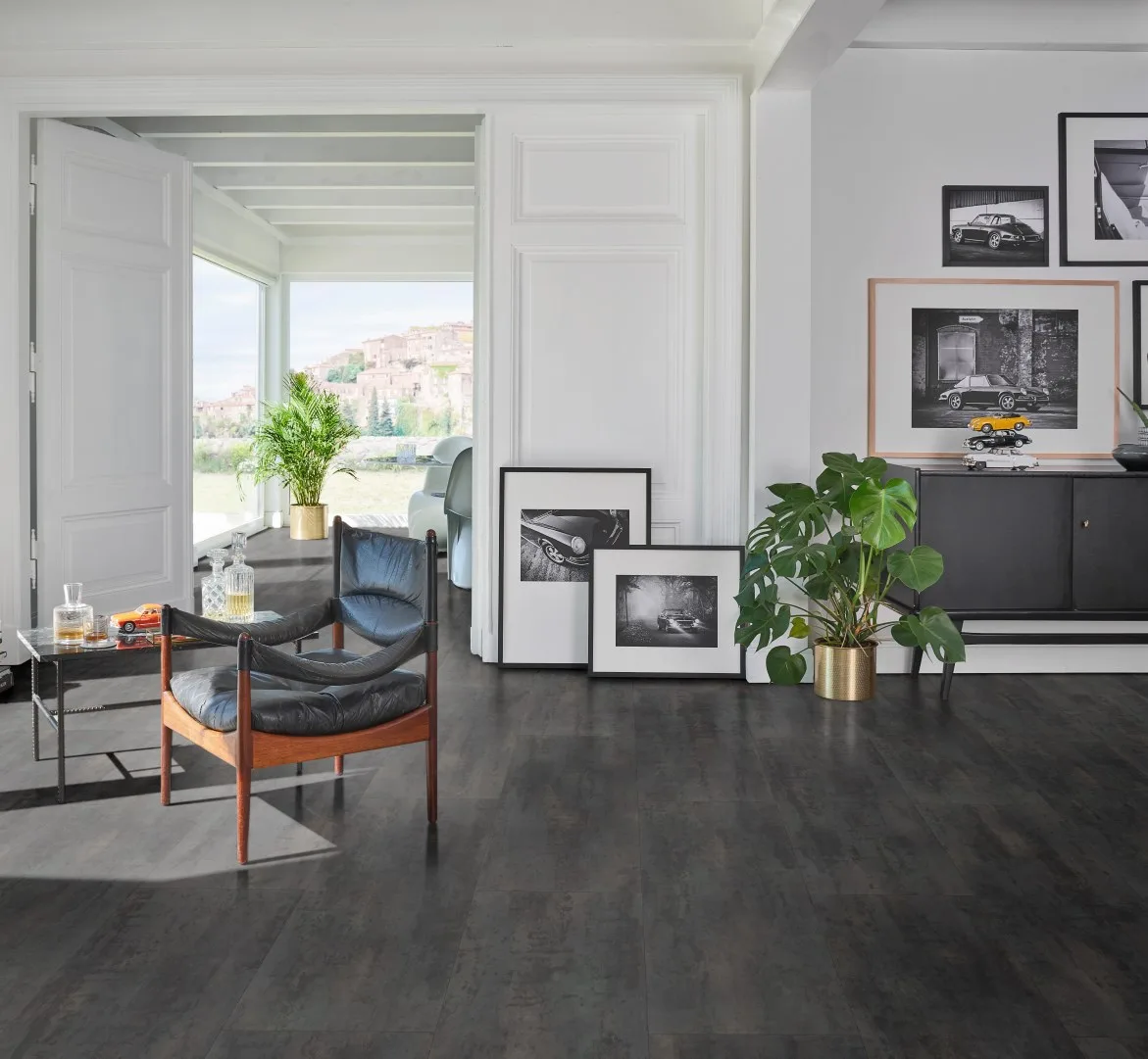 Crude Steel laminate flooring