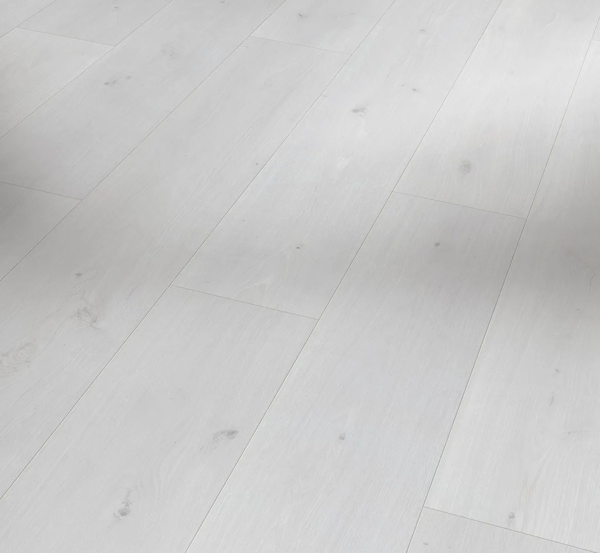 Oak Natural Mix Crystal-white laminate flooring