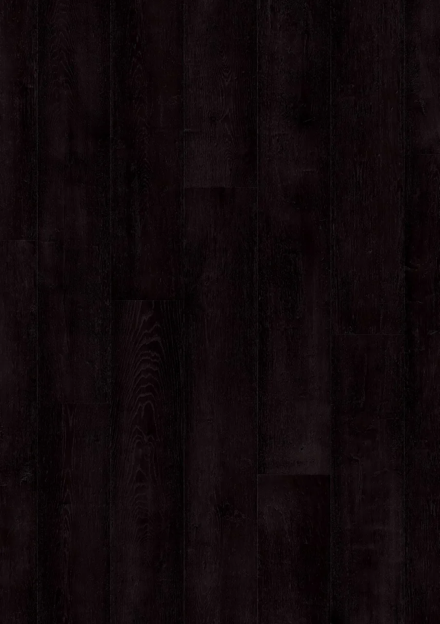 Painted Oak Black laminate flooring