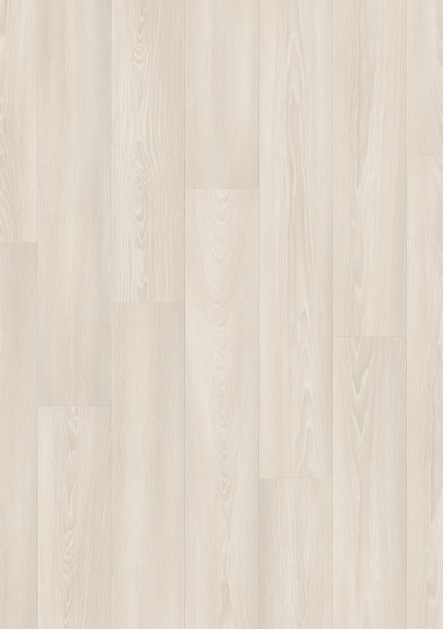 White Premium Oak laminate flooring
